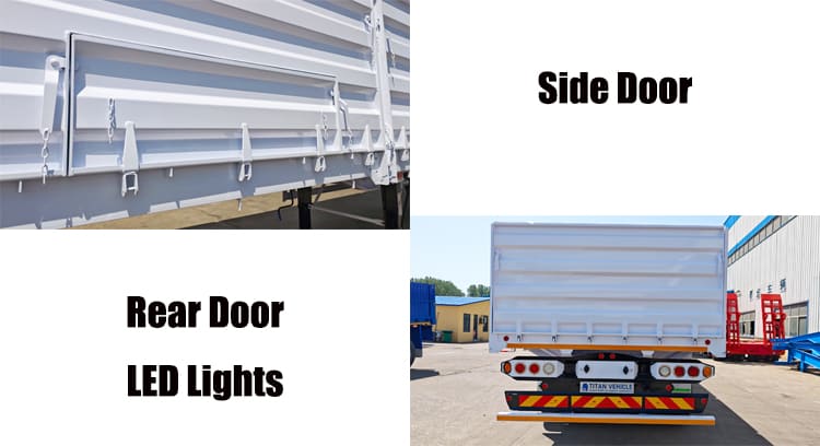40Ft Grain Semi Trailer for Sale in Zimbabwe