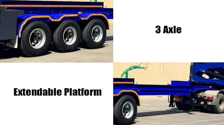 Extendable Sideloader Trailer for Sale in Guyana