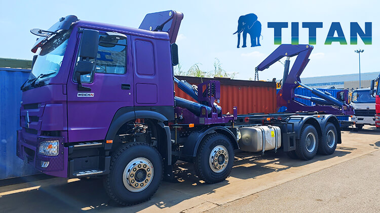 20 Ft Side Loader Container Truck for Sale in Guyana