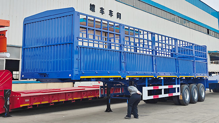 TITAN 3 Axle Fence Cargo Trailer for Sale in Senegal