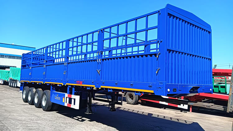 TITAN 4 Axle Fence Semi Trailer for Sale in Senegal