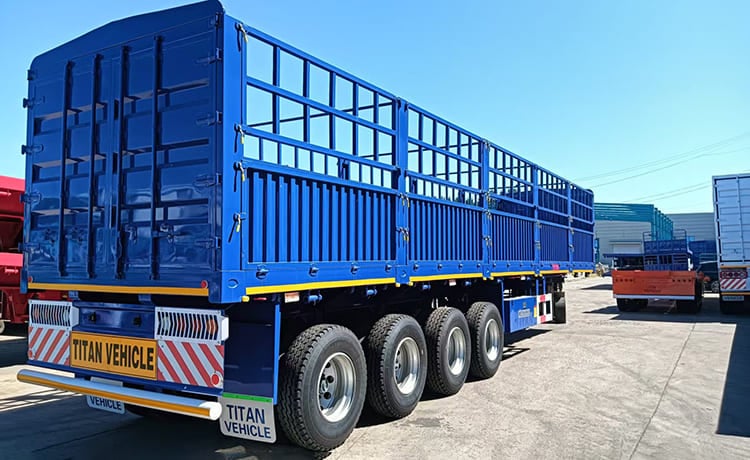 TITAN 4 Axle Fence Semi Trailer for Sale in Senegal