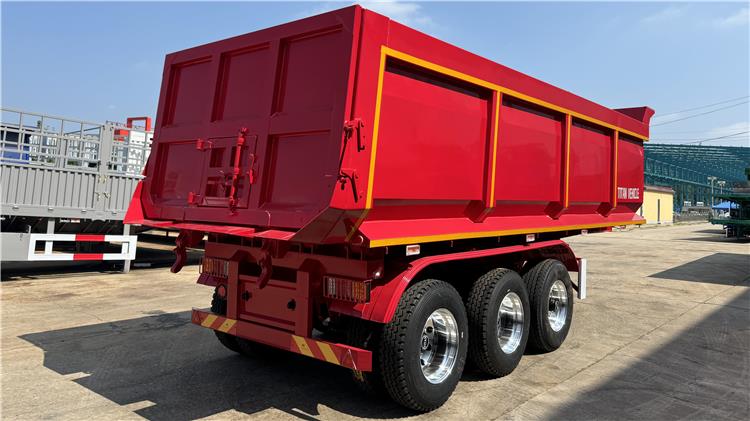 3 Axle 60 Ton Semi Tipper Trailer for Sale In Mali