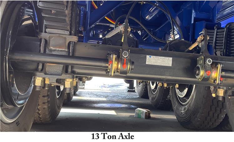 4 Axle Dump Trailer for Sale In Mali