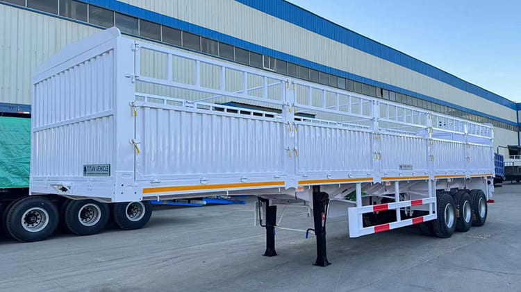 TITAN 60 Tons Fence Stake Trailer for Sale in Senegal