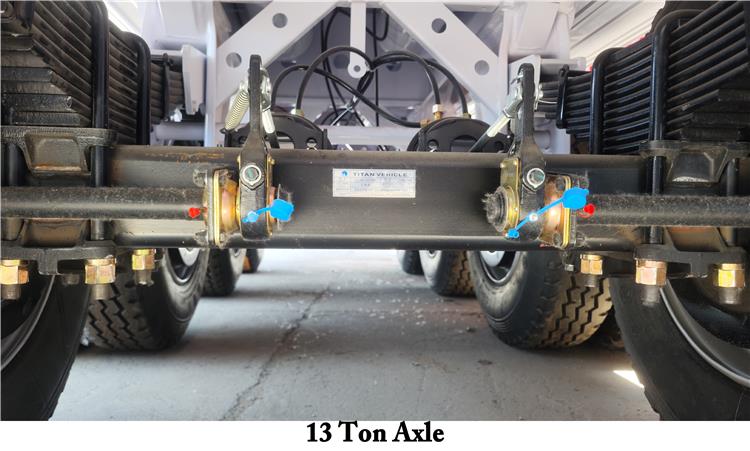 4 Axle 80 Ton Dump Trailer for Sale In Mali