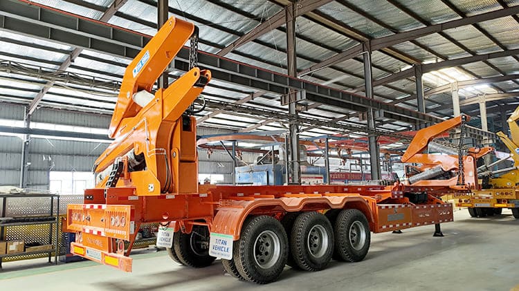 TITAN 40 FT Container Side Loader Trailer for Sale in Papua New Guinea