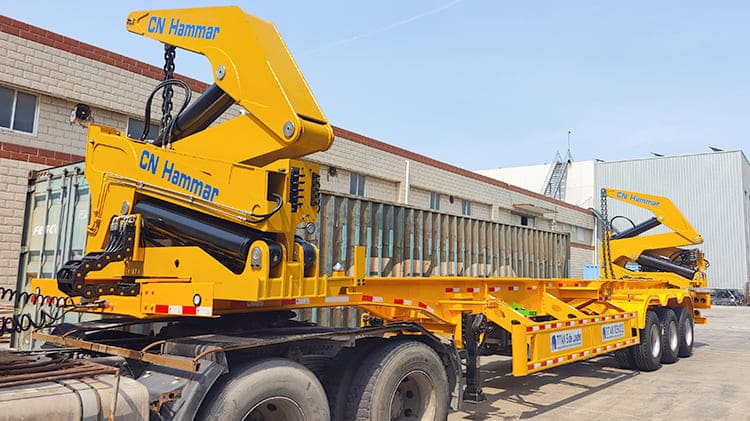 TITAN CN Hammar Container Side Lifter for Sale in Papua New Guinea