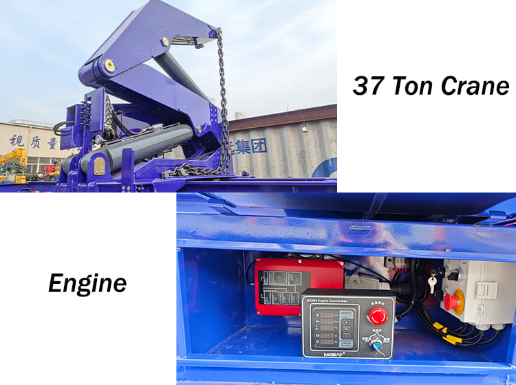 3 Axle 40Ft Container Side Lifter Trailer for Sale in Guyana