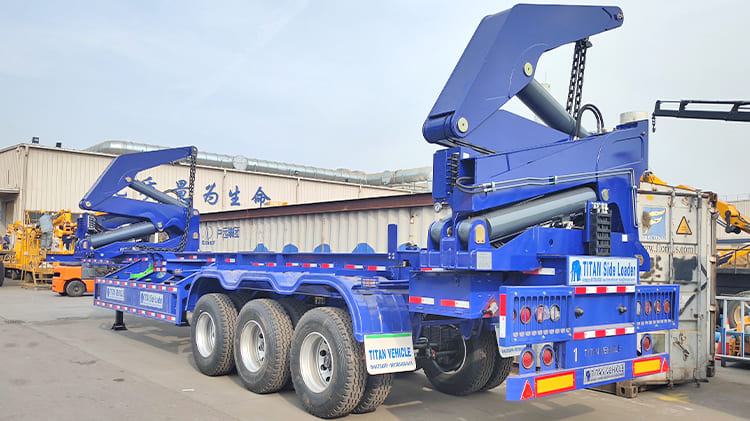 3 Axle 40Ft Container Side Lifter Trailer for Sale in Guyana