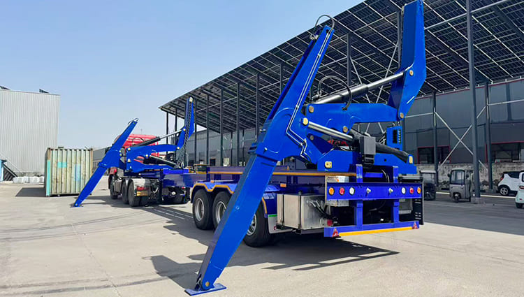 TITAN Extendable Sidelifter Container Trailer for Sale in Papua New Guinea