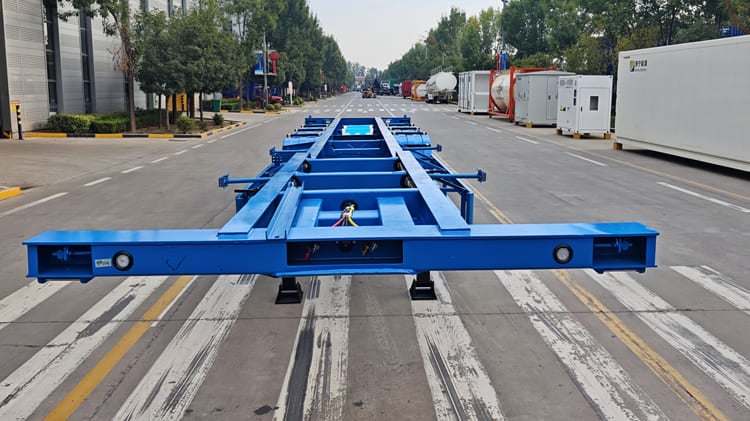 TITAN Tri Axle 40FT Skeletal Trailer for Sale in Costa Rica