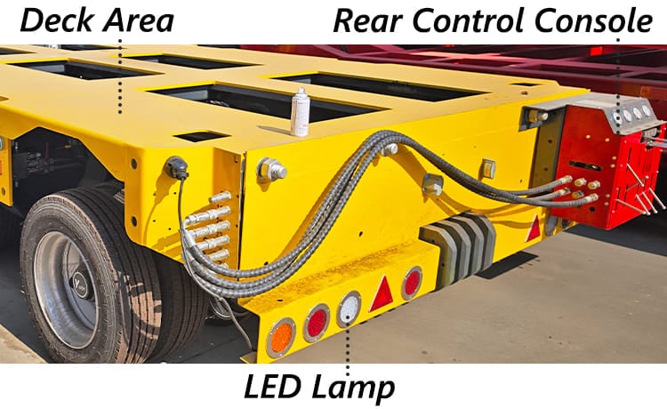 10 Axle 120T Goldhofer Trailer Price for Sale in Saudi Arabia