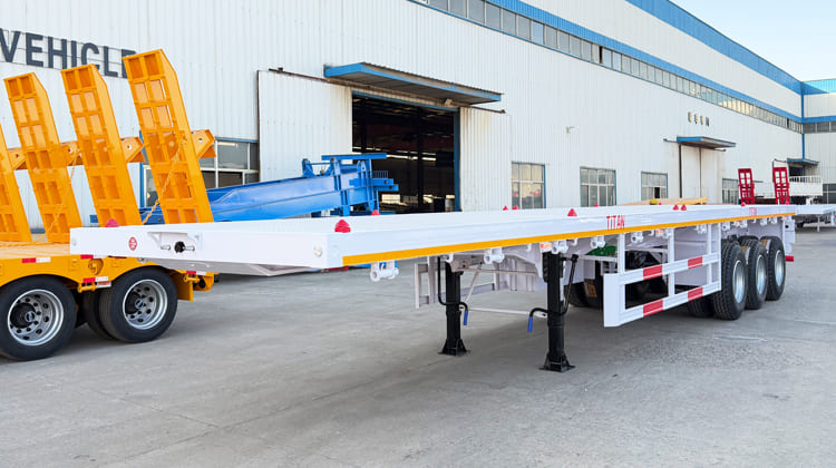 40 Foot Flat Bed Trailer Price for Sale Near Me in Sierra Leone