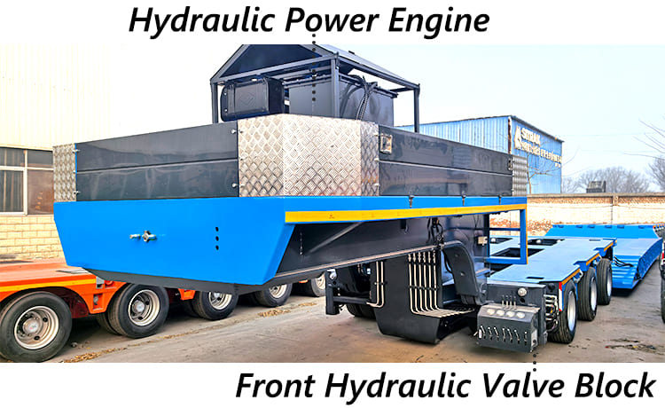 Extendable Goldhofer Multi Axle Modular Trailer for Sale in Saudi Arabia