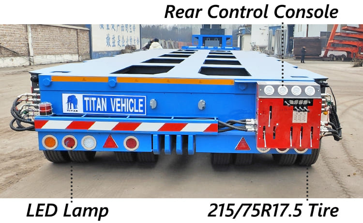 Extendable Goldhofer Multi Axle Modular Trailer for Sale in Saudi Arabia