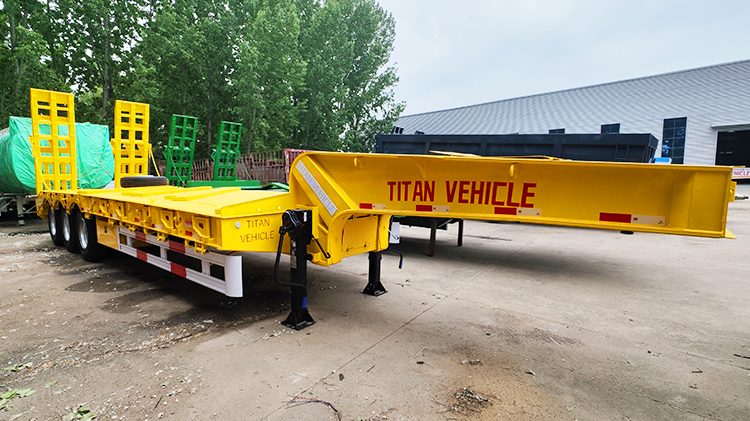 Titan 3 Axle Low Bed Trailer for Sale in Angola