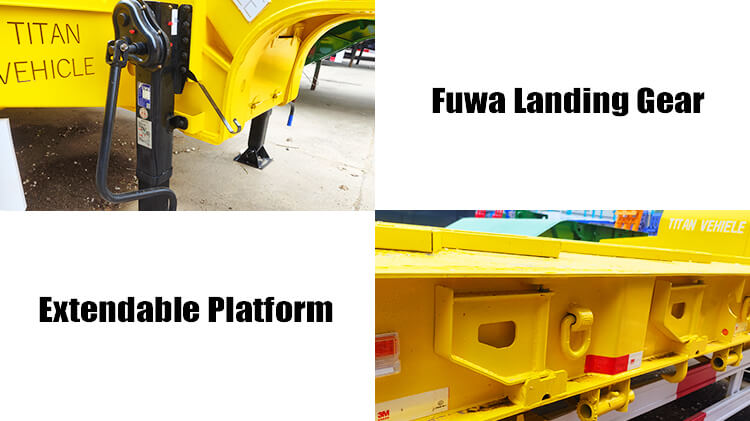 Titan 3 Axle Low Bed Trailer for Sale in Angola