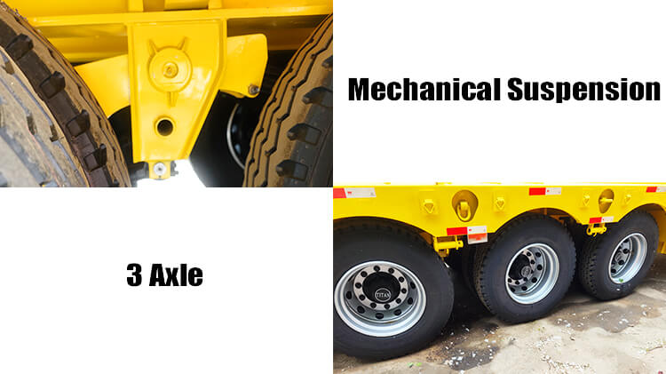Titan 3 Axle Low Bed Trailer for Sale in Angola
