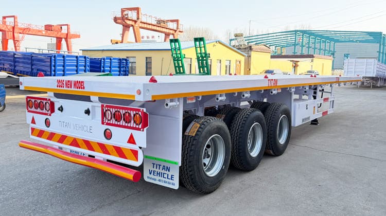 40 Foot Flat Bed Trailer Price for Sale Near Me in Sierra Leone