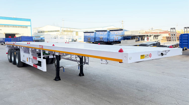 40 Foot Flat Bed Trailer Price for Sale Near Me in Sierra Leone