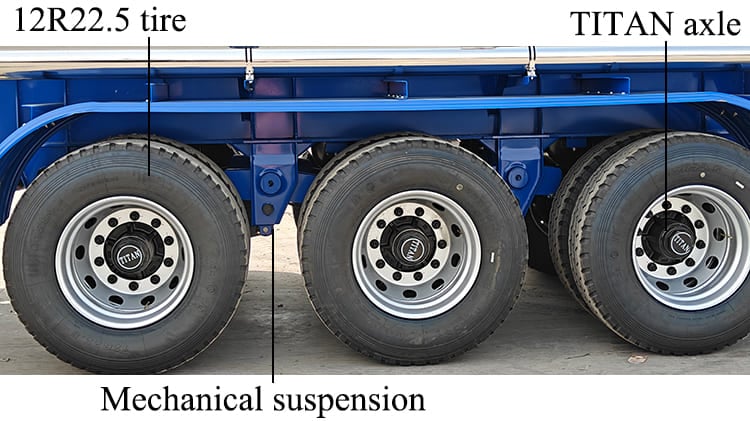 TITAN 45000 Liters 3 Axle Fuel Tanker Trailer for Sale in Mali