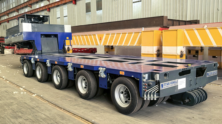 3+4+5 Axle Modular Goldhofer Trailer Price in Ivory Coast