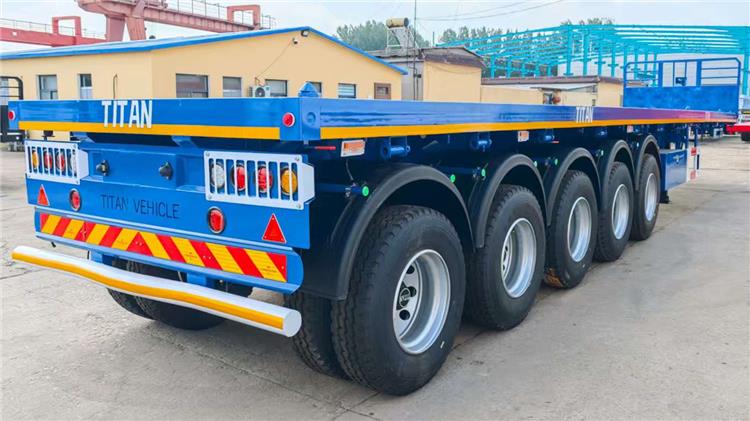 5 Axle Flatbed Container Trailer for Sale In Jamaica