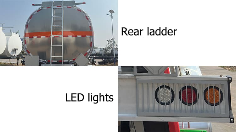 TITAN 3 Axle Aluminum Diesel Tank Trailer for Sale in Tanzania
