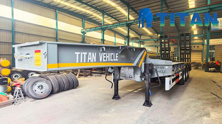 Titan 3 Axle Lowbed Trailer in Cameroon