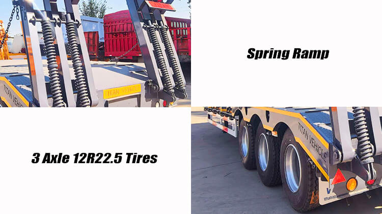 Titan 3 Axle Lowbed Trailer in Cameroon
