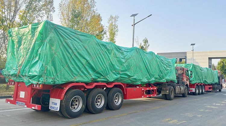 3 Axle 40 FT Shipping Container Trailer for Sale in Ivory Coast