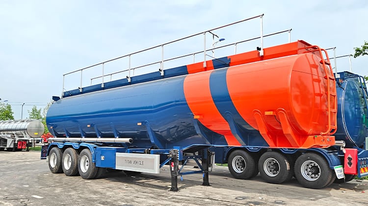 3 Axle 40000L Fuel Tanker Trailer Prices For Sale in Mali