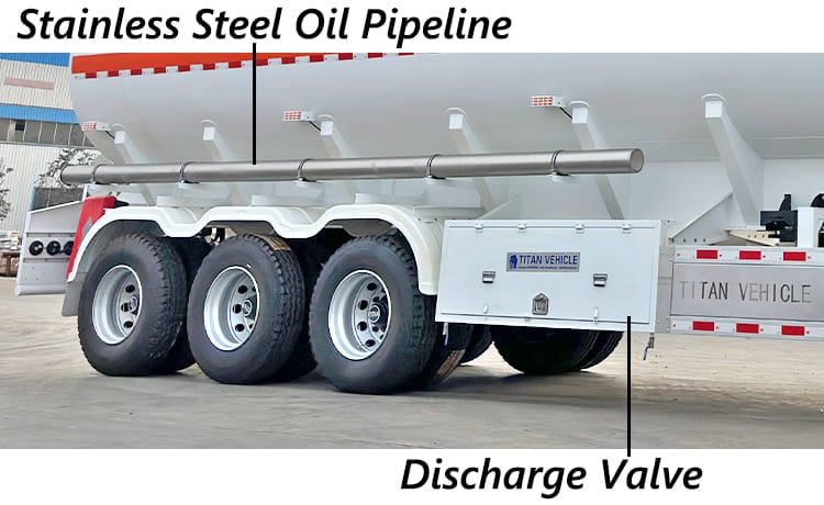 Our 45000-liter palm oil tanker is purpose-built to handle temperature-sensitive edible palm oil, and it is the ideal oil tanker trailer for businesses searching for a reliable oil tanker trailer for sale to support bulk edible oil supply chains across Mali. This palm oil tanker stands apart from standard liquid transport trailers thanks to its integrated insulation and optional heating piping, a critical feature for operators in Mali who struggle with palm oil solidification during transit and storage. Every oil tanker trailer we manufacture follows strict food-grade liquid transport standards, so buyers in Mali can move large batches of palm oil without contamination, quality loss or unexpected unloading delays. When you are sourcing an oil tanker trailer for sale for your edible oil distribution network, this 45000L palm oil tanker delivers the high payload capacity and consistent performance that keeps your logistics in Mali running smoothly.