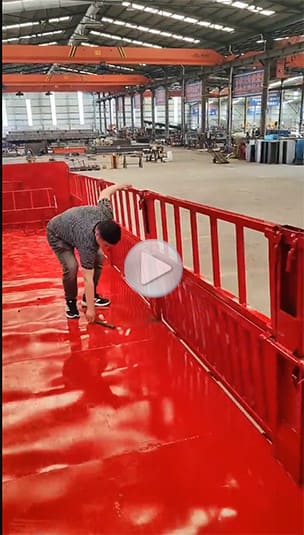 side tipper fence