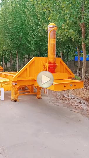 new container tipper chassis