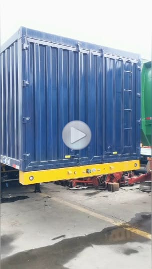tipper chassis trailer