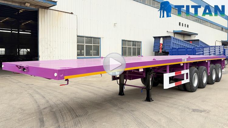 flatbed trailer
