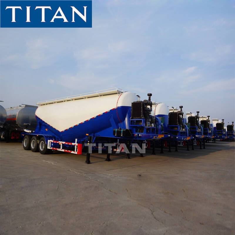 cement silo semi trailer silo cement trailer for sale