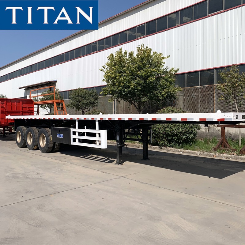 Tri Axle Flatbed for Sale in Zimbabwe Harare TITAN Vehicle