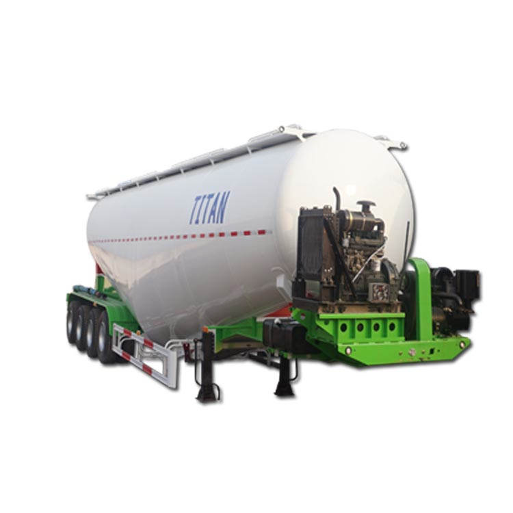 4 Axle Bulk Cement Tanker Trailer