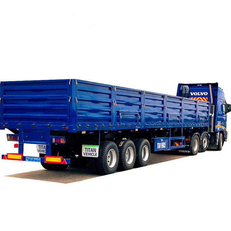 3 Axle Sideboard Trailer for Sale in Ghana TITAN Vehicle