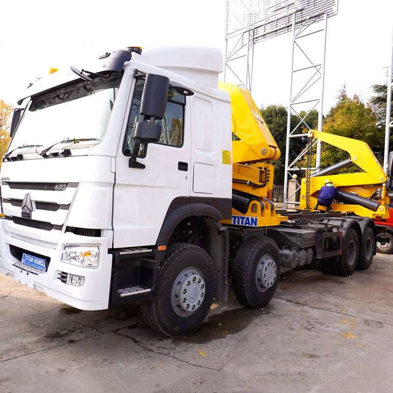 37T Side Loader Container Truck Trailer