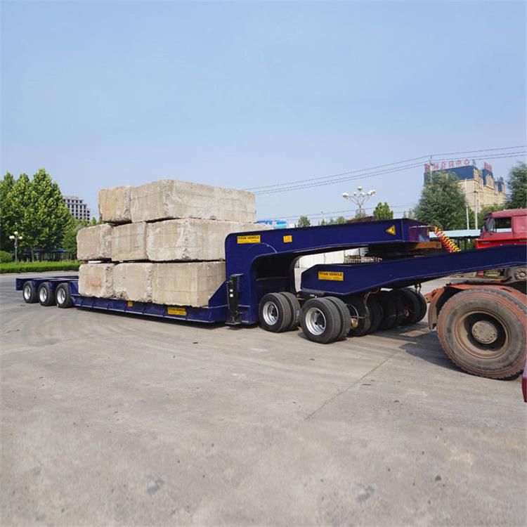 100 Ton Lowbed Truck Trailer