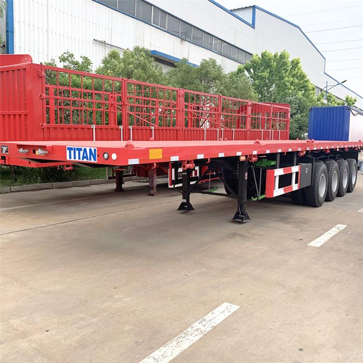 4 Axle 45 FT Flatbed Trailer