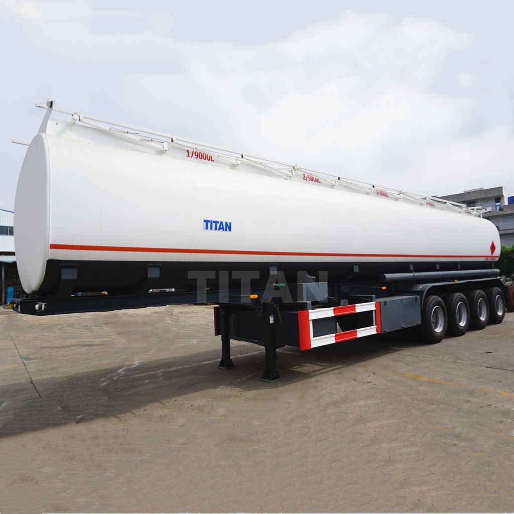 4 Axles Tank Trailer for Sale