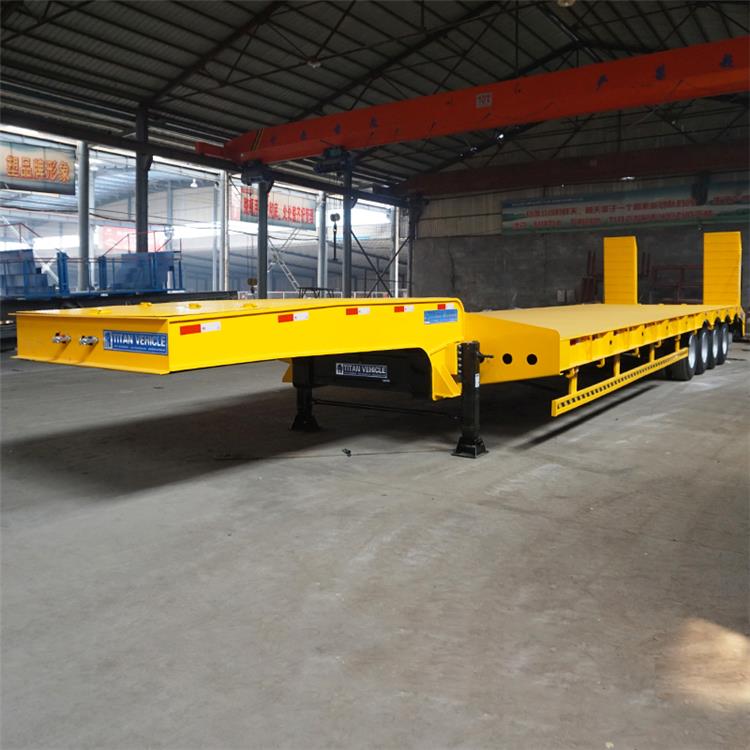 100 Ton Low Bed Truck Trailer Price