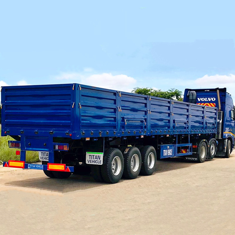 Trailer Triaxle with Boards