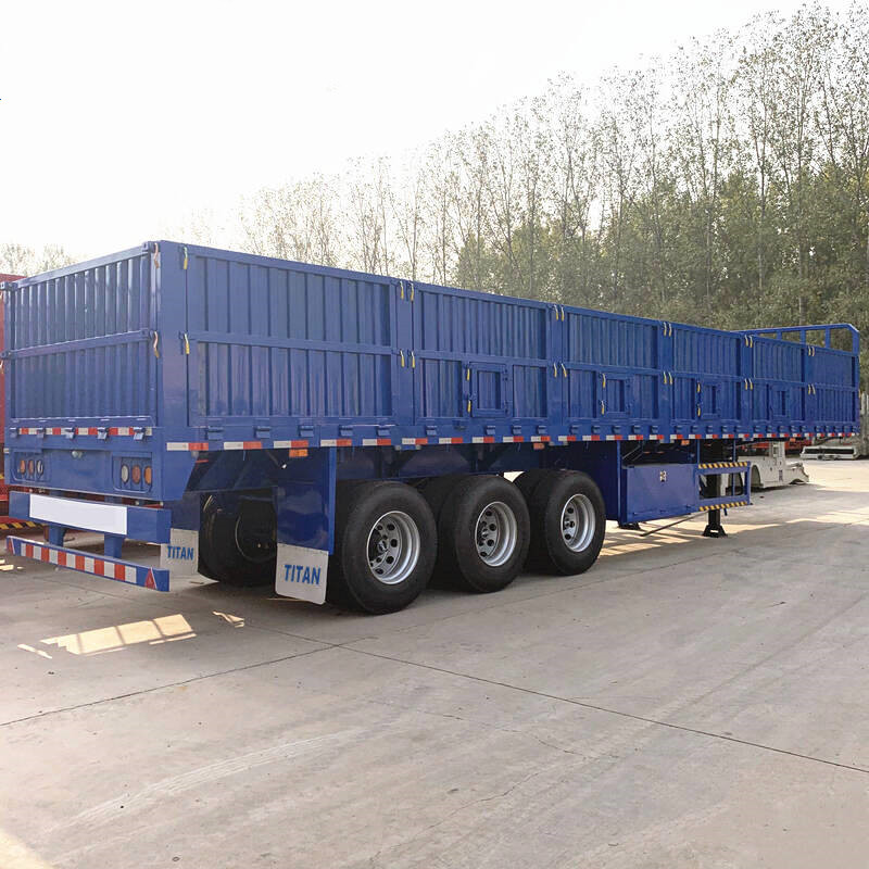 Tri Axle Dropside Trailer for Sale in Mali TITAN Vehicle