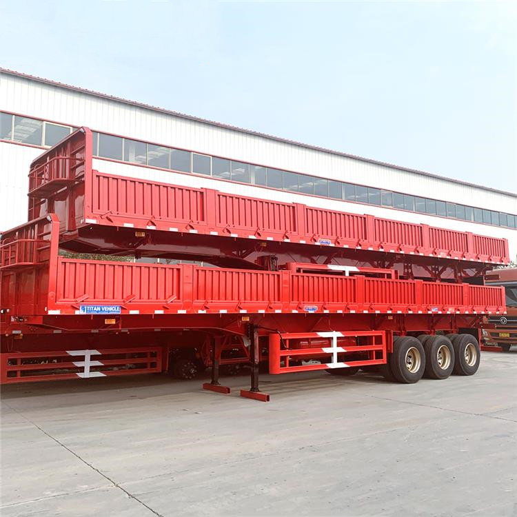 Removable Side Wall Container Trailer